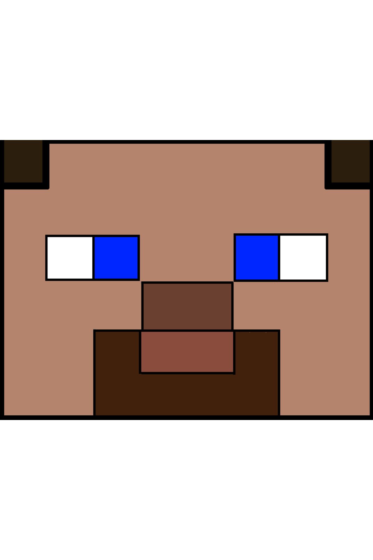 talaşoğlu Pixel Bulmaca Minecraft Steve
