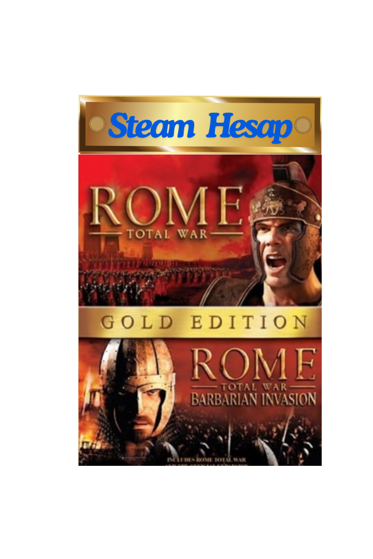 Sega Rome: Total War Gold Edition (Pc Oyun) Steam Hesap