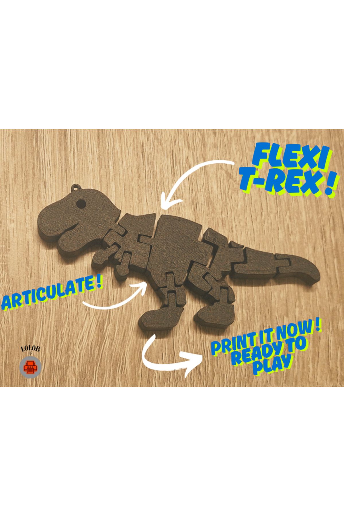 talaşoğlu Flexi Dinozor | T-rex'i ifade et