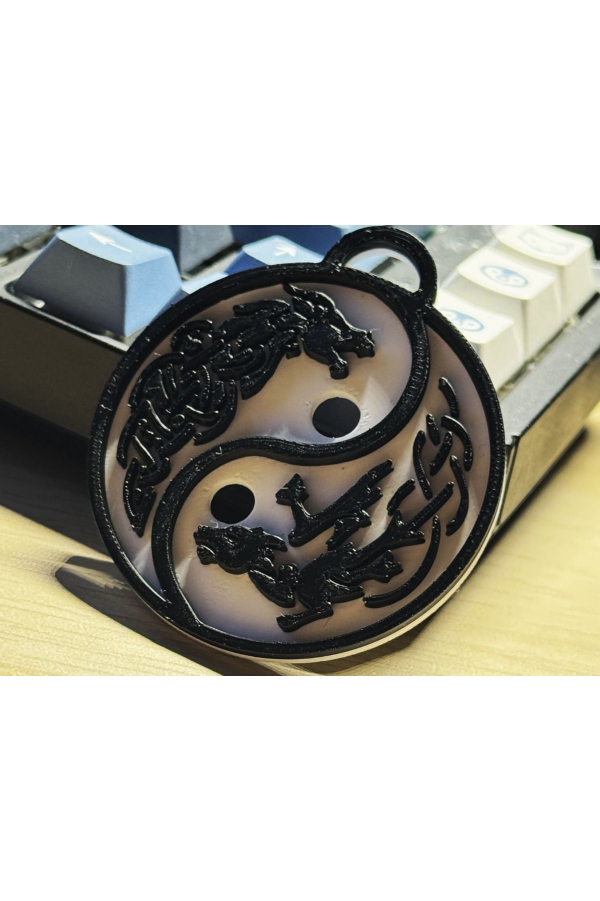 talaşoğlu Yin Yang Dragon Anahtar Zinciri - AMS yok
