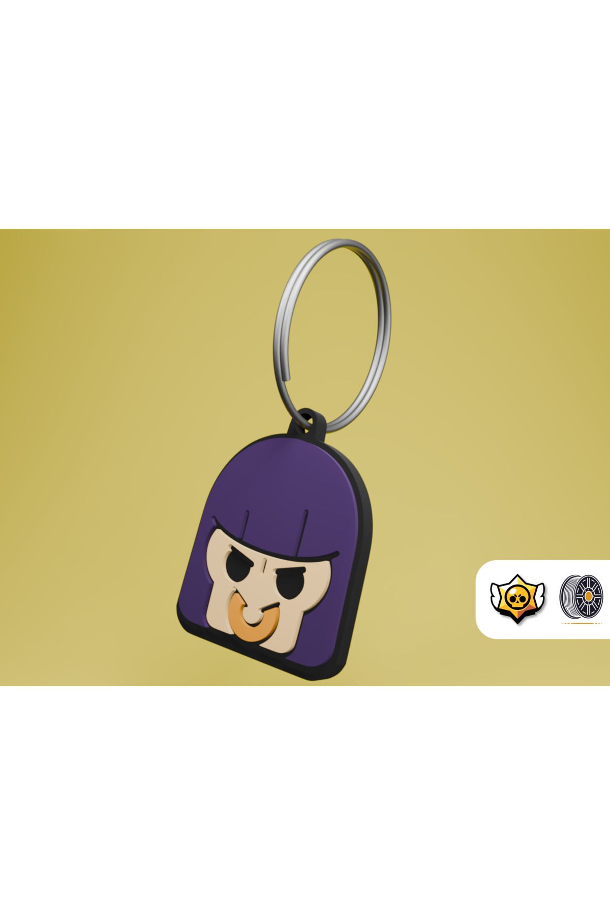 talaşoğlu Boğa | Brawl Stars Keychain Serisi