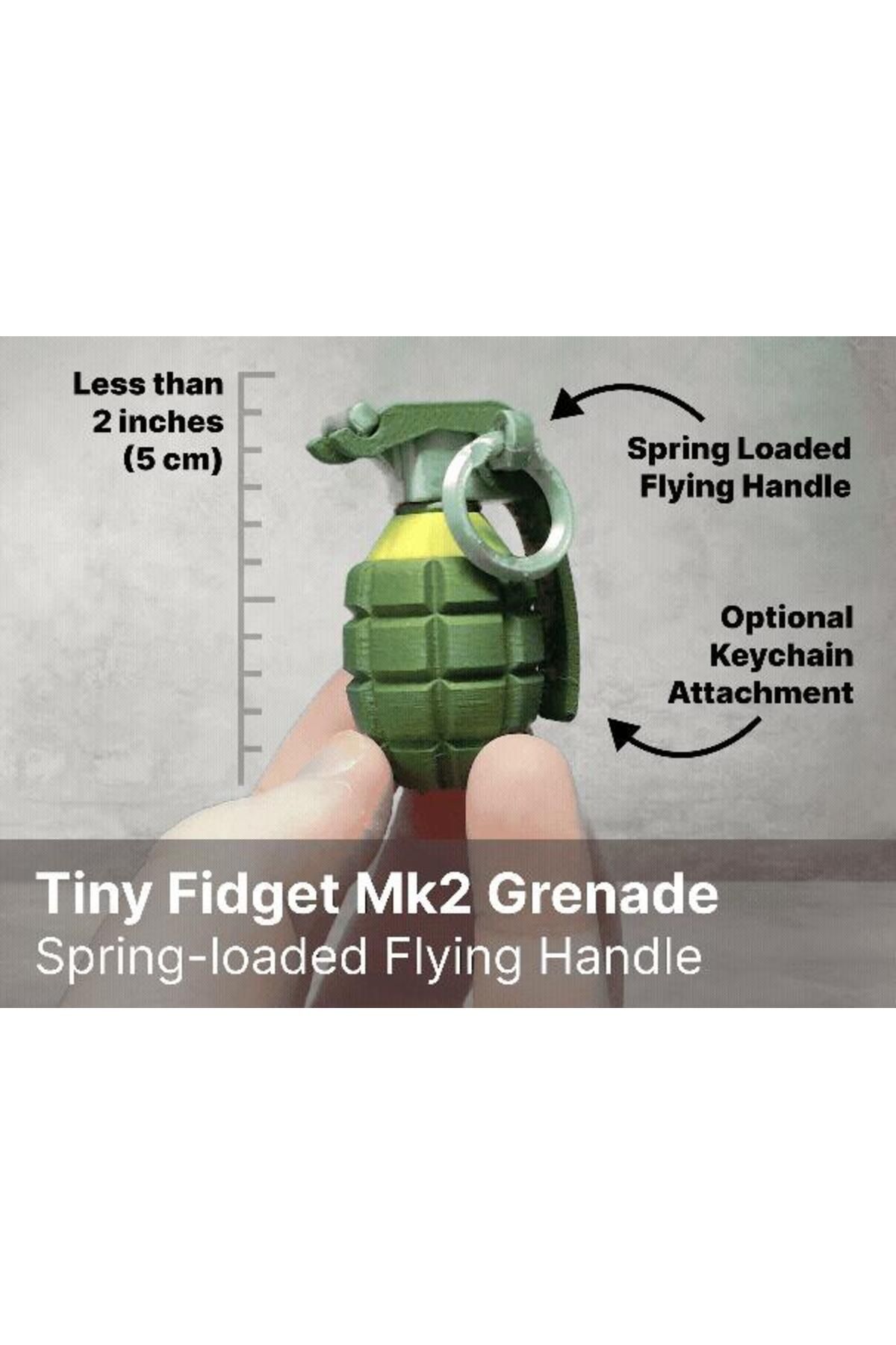 talaşoğlu Gerçekçi uçuş kolu ile küçük fidget el bombası