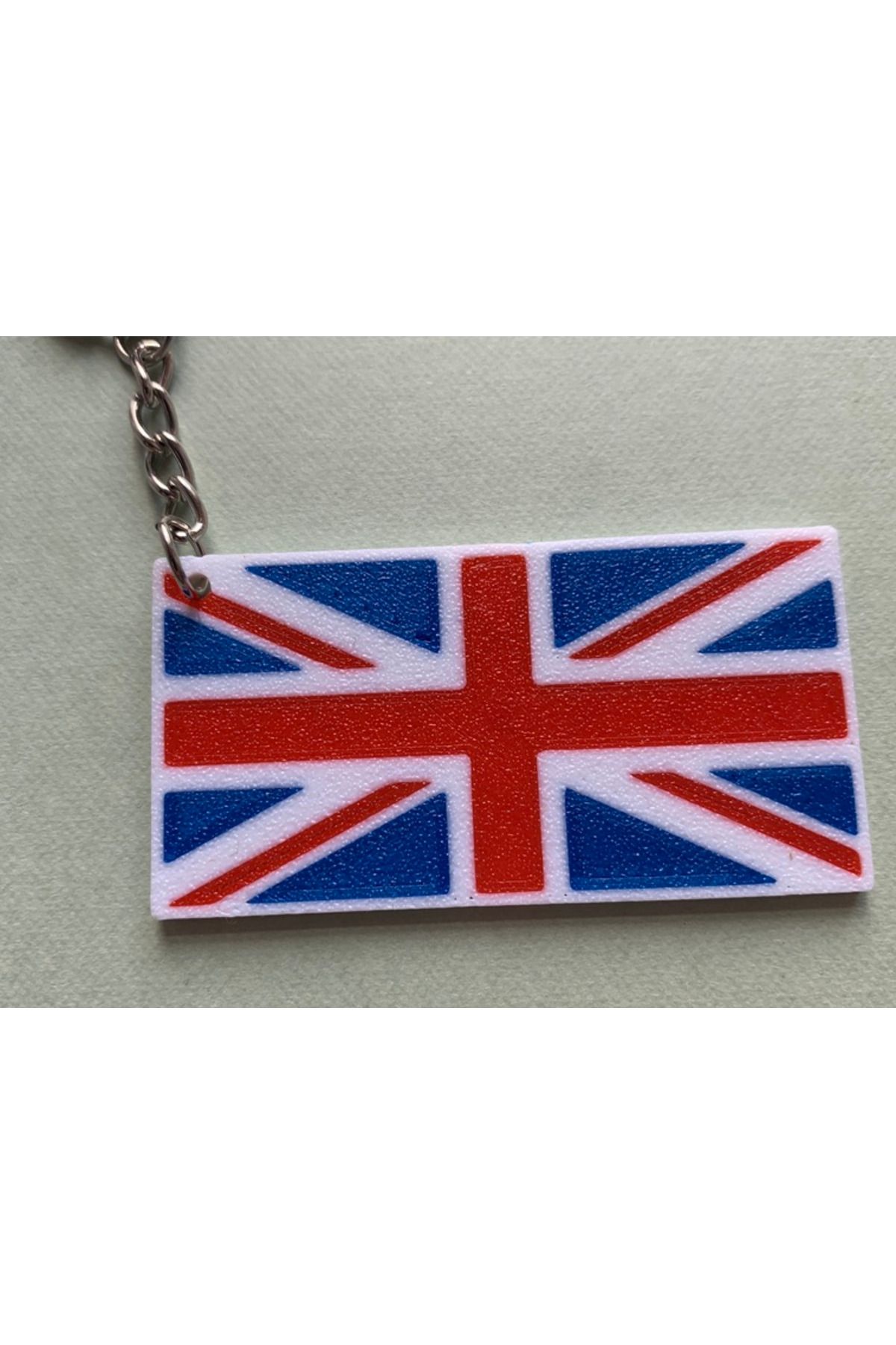 talaşoğlu Büyük Britanya Birliği Bayrak Anahtar Zinciri Çift Taraflı