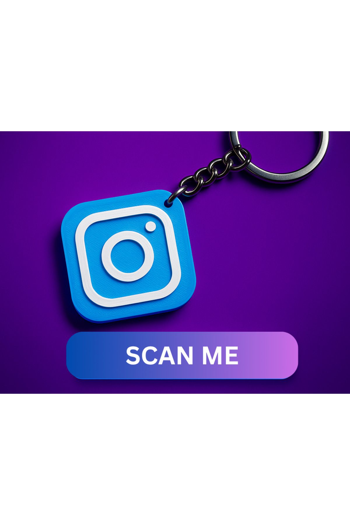talaşoğlu Instagram Keychain NFC GÜN TAKIMI