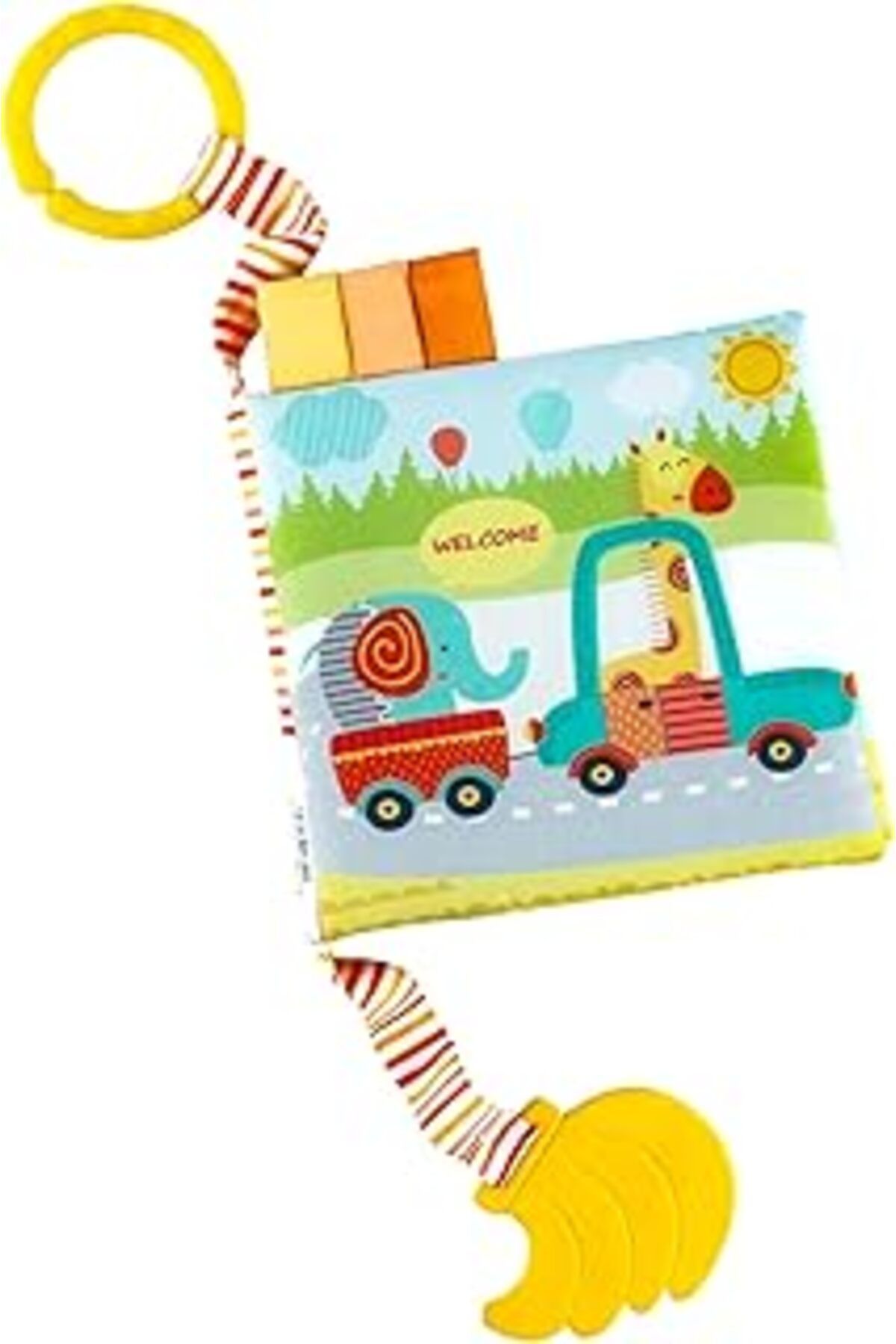Mu Art Ahşap Carnival Baby&Kids Hışırtılı Bebek Aktivite Kitabı