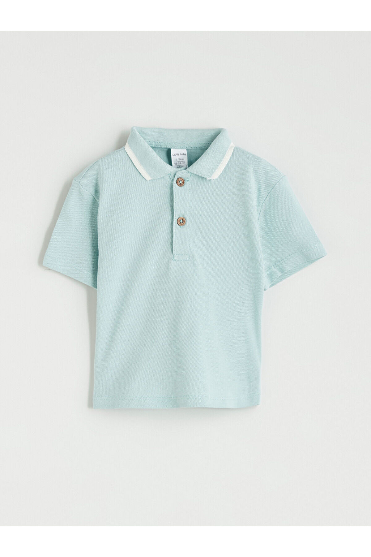 LC Waikiki Elsiva Collection Yeşil Polo Yaka Erkek Bebek Tişört ve Şort 2'li fotoğrafı 2 (önizleme)