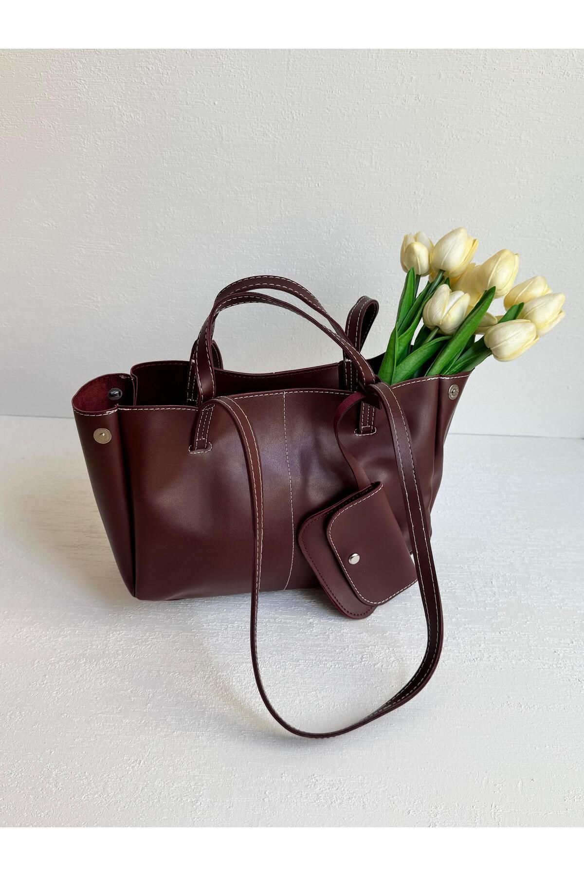 MORZE STORE Kadın Cüzdan Detaylı Omuz Çantası Lizbon