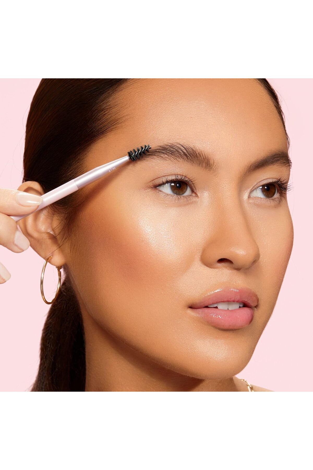 Real Techniques-Brow Shaping Set, Spoolie, Brow Brushes, Tweezers, Dual-Ended Eyebrow Tools, 3Pcs 5
