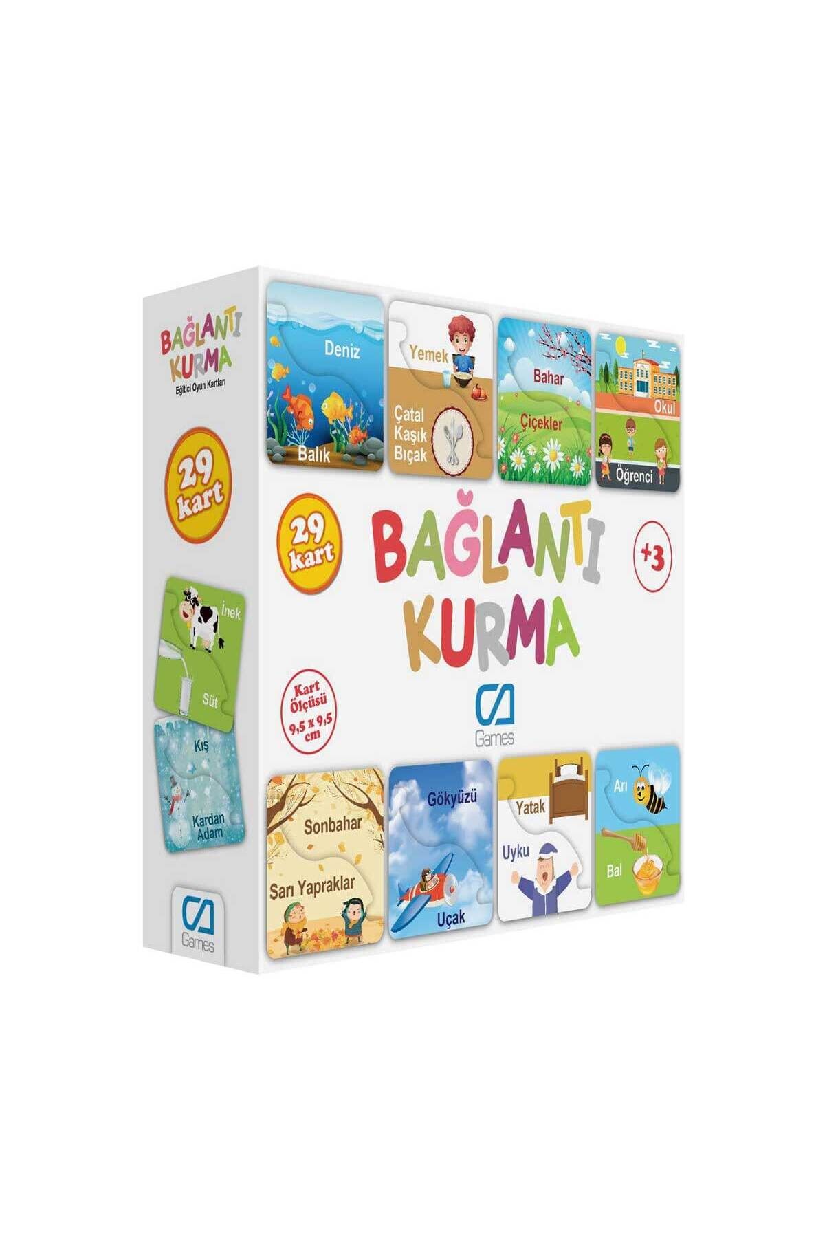 MBB ETİCARET Games Bağlantı Kurma Eğitici Oyun Kartları 29 Kart