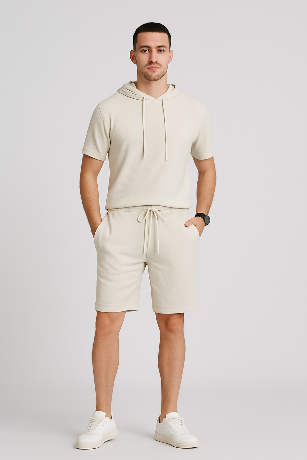 LACİVERTMEN-Lacivertmen 8076 Ai̇rcord New Definition of Lightness and Elegance Regular Fit Shorts 2
