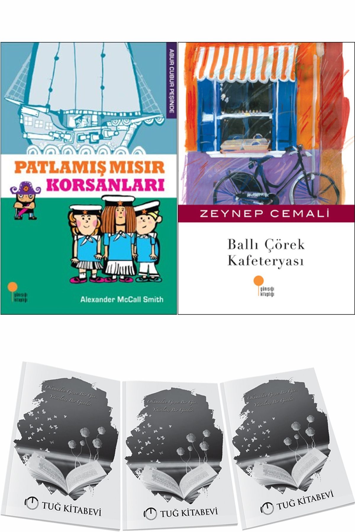 Günışığı Kitaplığı Patlamış Mısır Korsanları ve Ballı Çörek Kafeteryası + Hediyeli