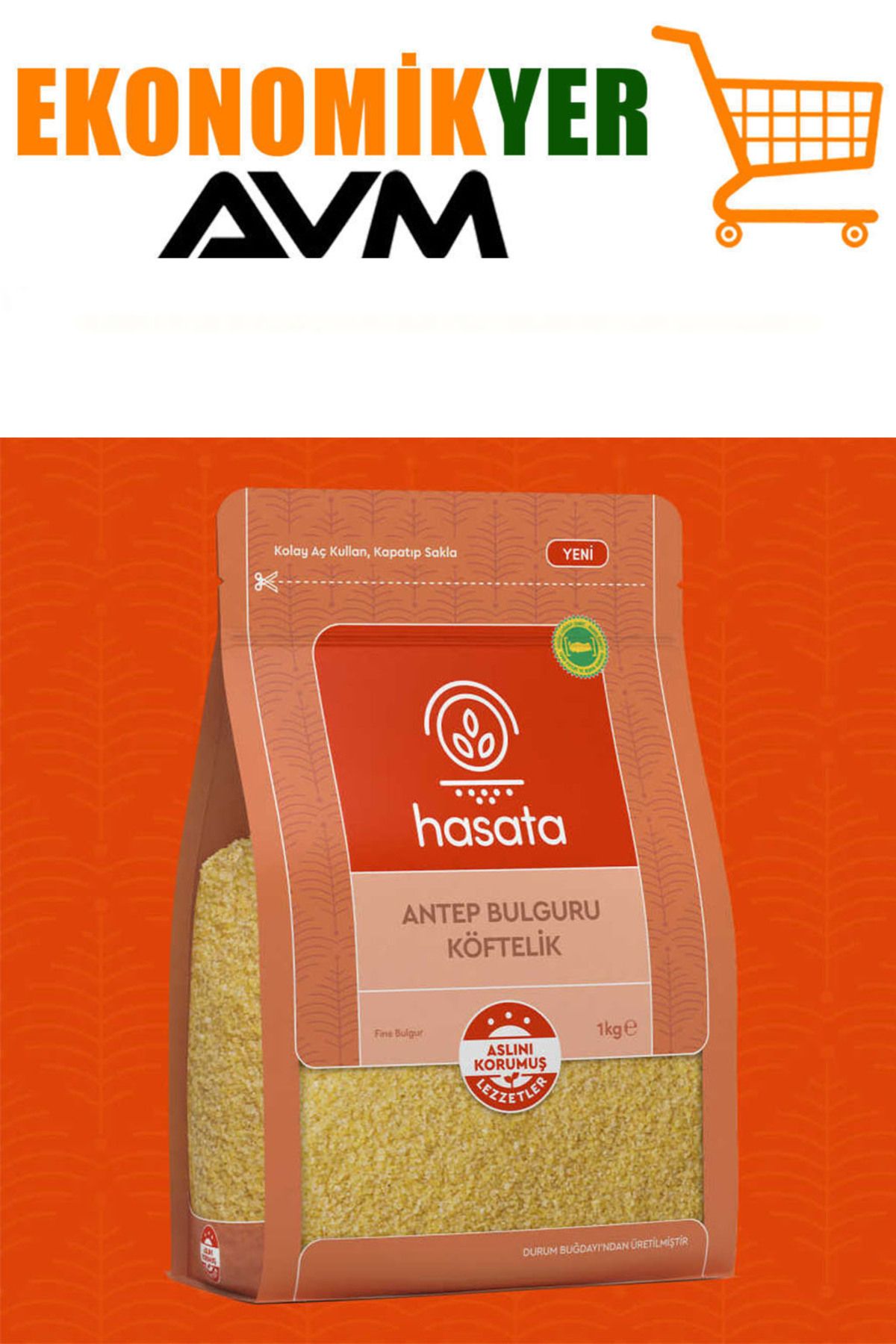 GAZİANTEP KÖFTELİK BULGUR KG EKONOMİKYER AVM