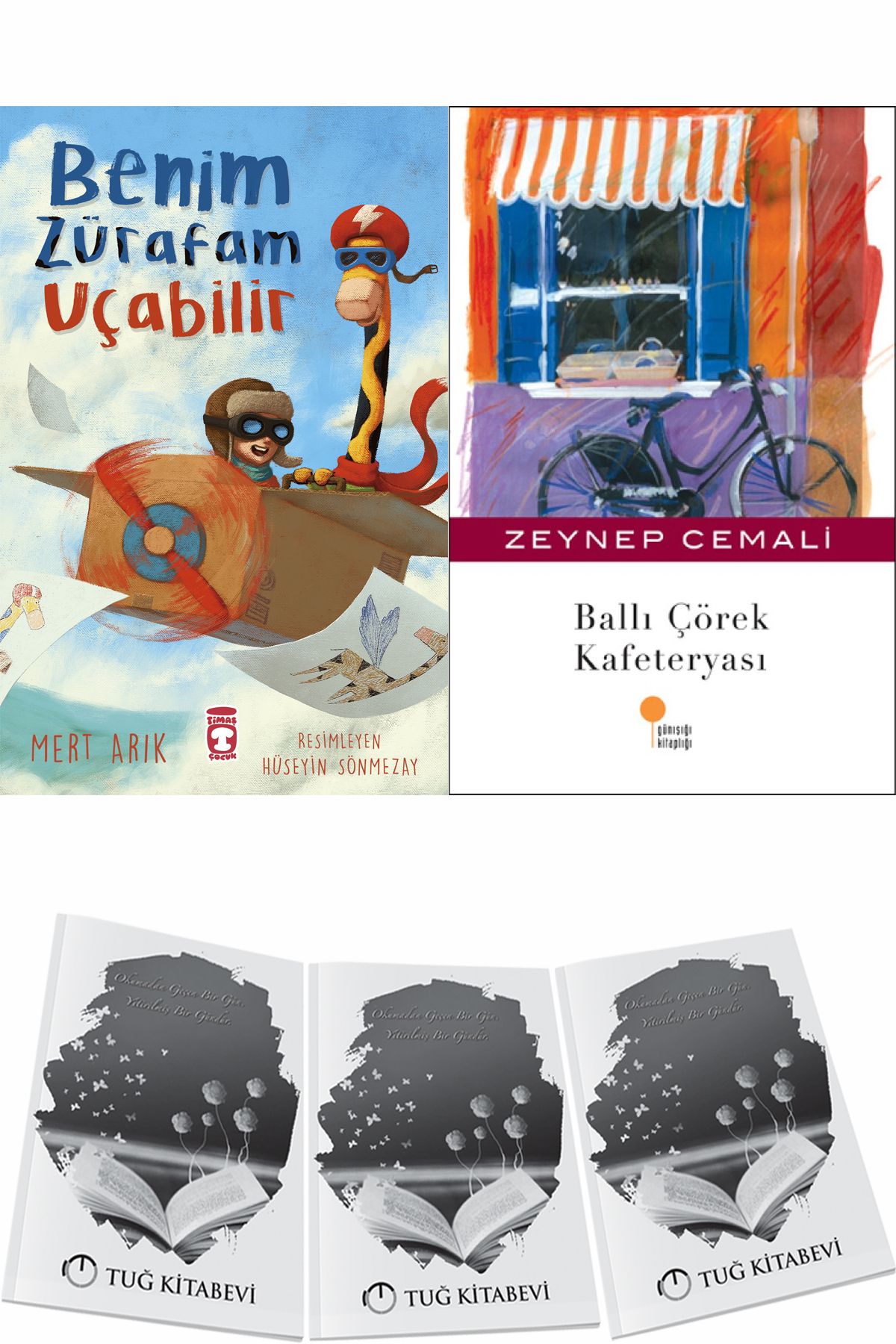 Timaş Çocuk Benim Zürafam Uçabilir ve Ballı Çörek Kafeteryası + Hediyeli
