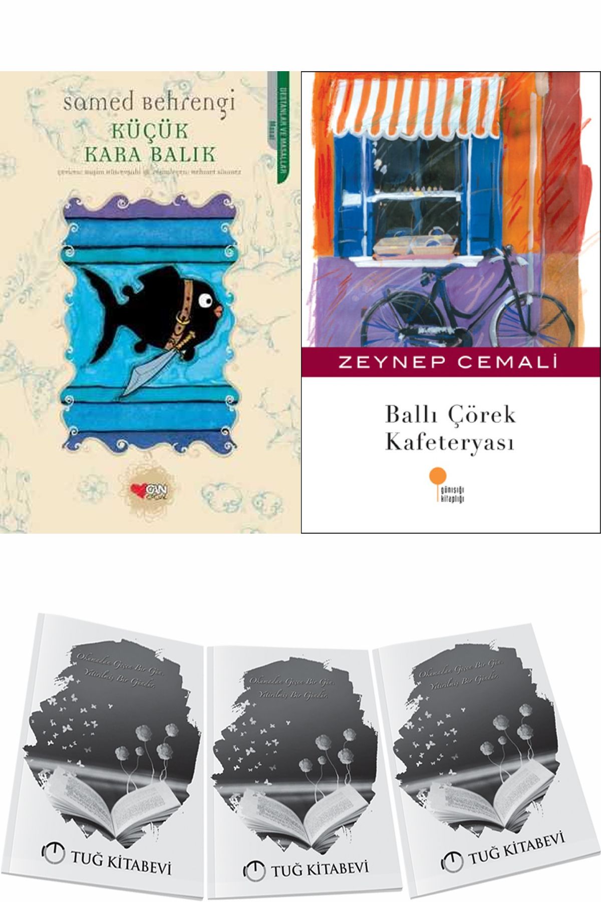 Can Yayınları Küçük Kara Balık ve Ballı Çörek Kafeteryası + Hediyeli