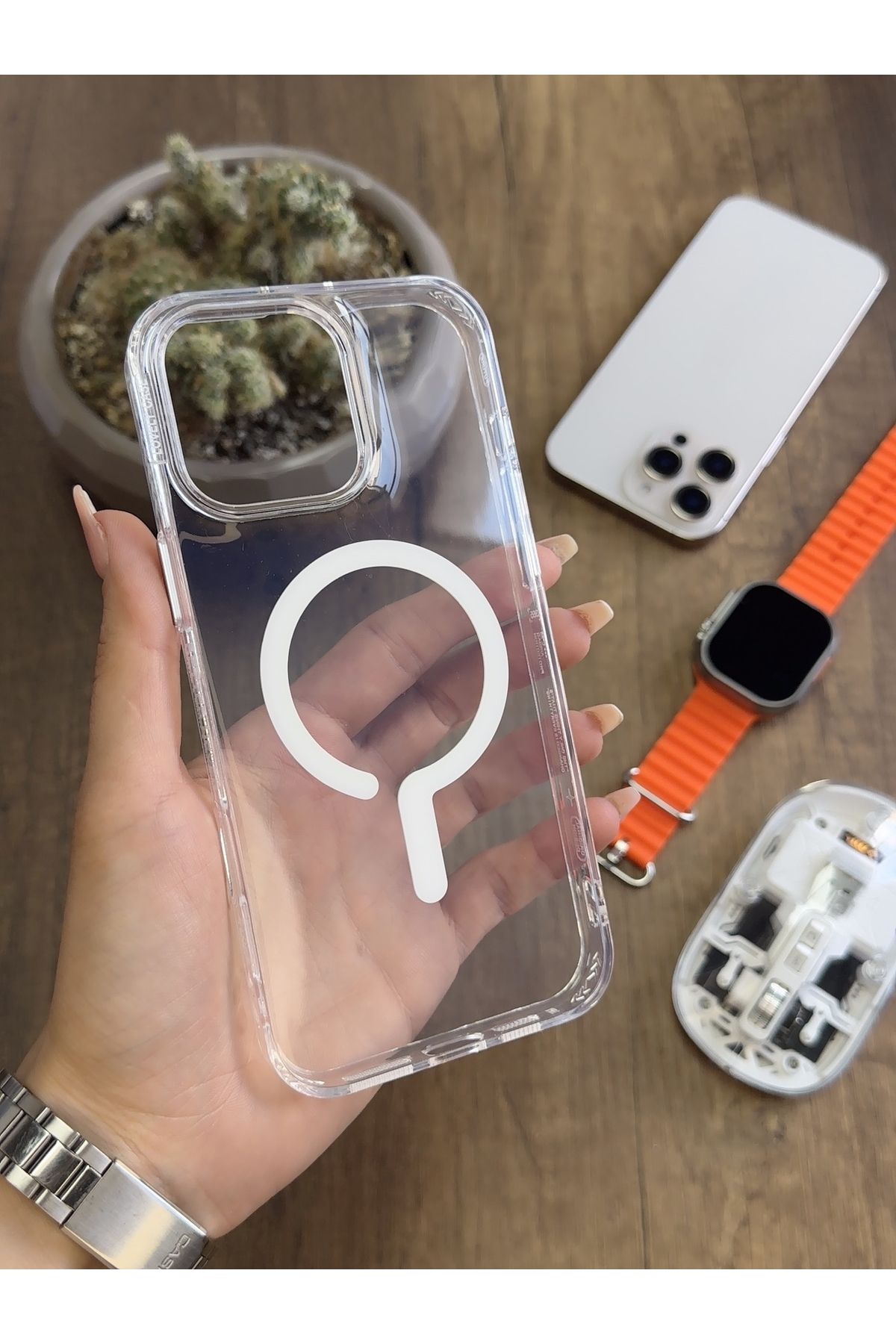 MTL iPhone 14 Pro Max MagSafe Uyumlu Silikon Kılıf Soocase661