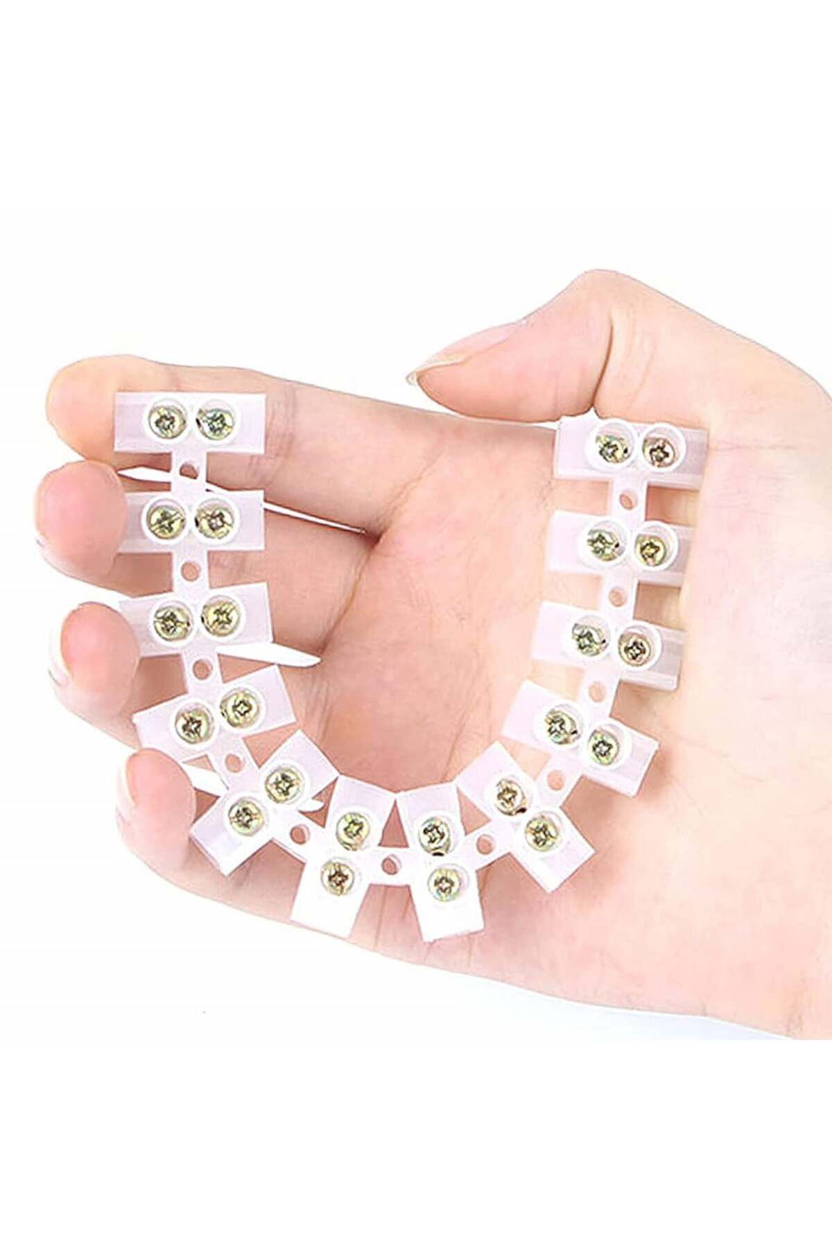 Aprilye-Set of 10 Aprilye electrical connector blocks, copper/PP, 30 A, 16 mm, 380 V 4