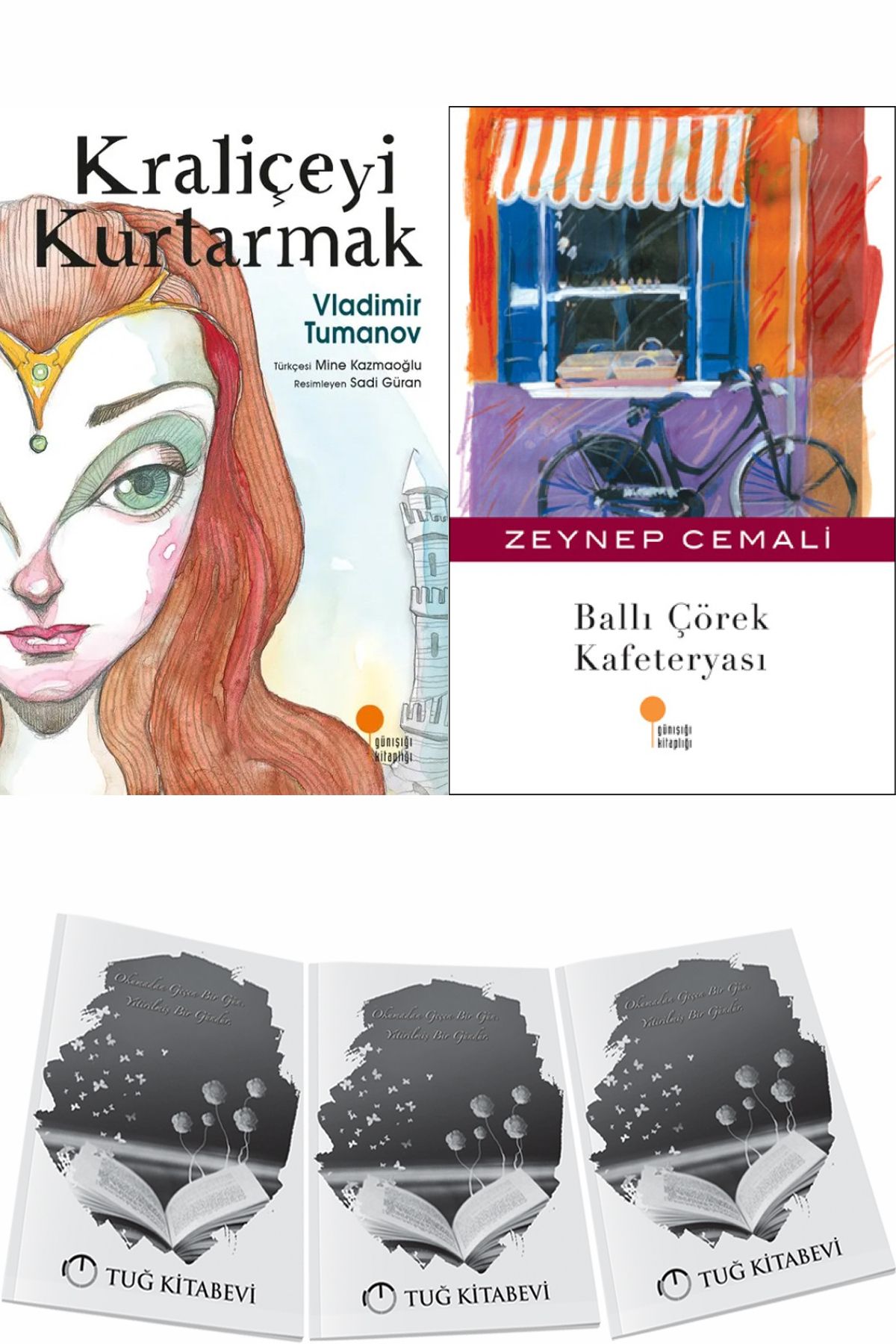 Günışığı Kitaplığı Kraliçeyi Kurtarmak ve Ballı Çörek Kafeteryası + Hediyeli
