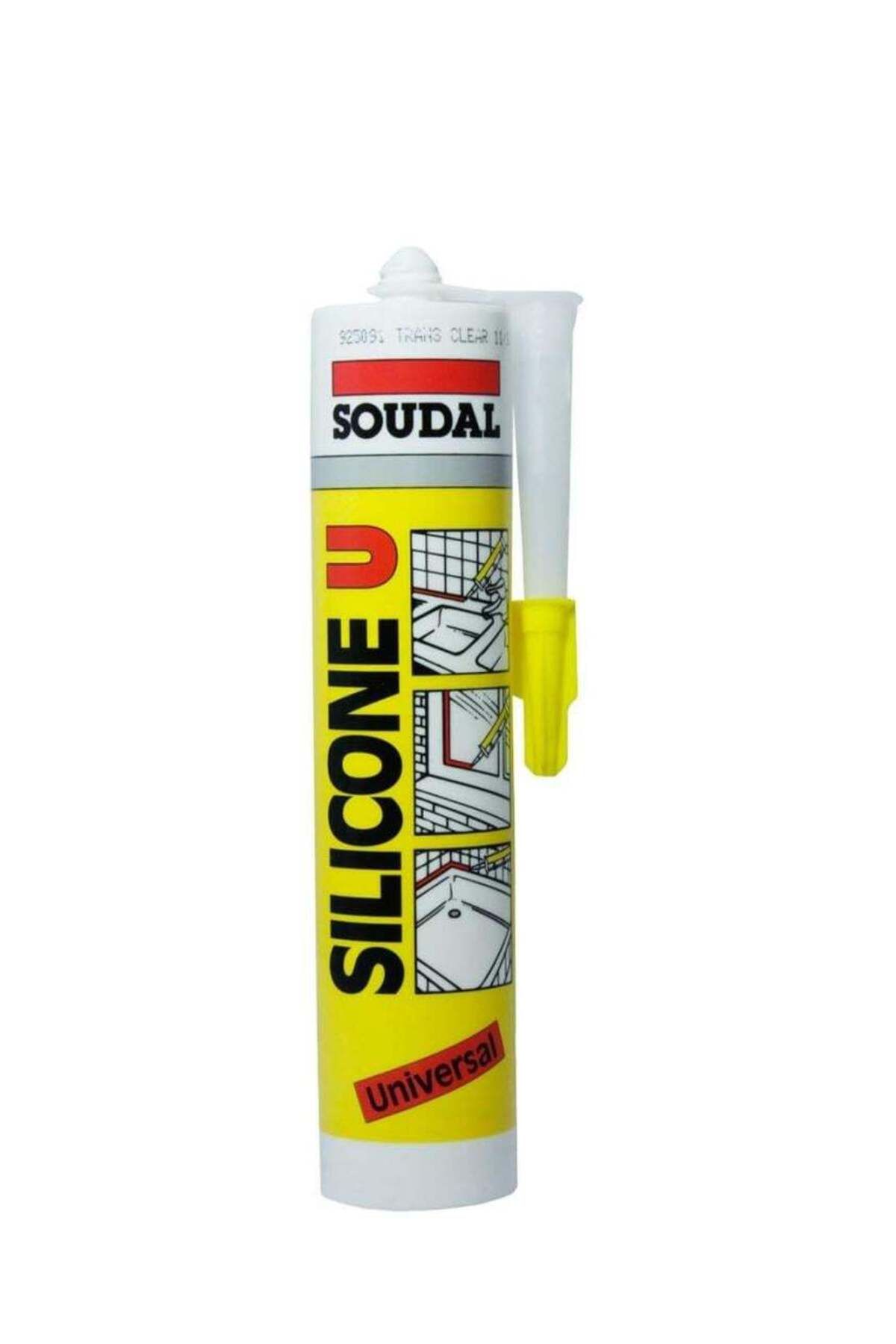 Vemora Soudal Silikon Siyah 280 gr