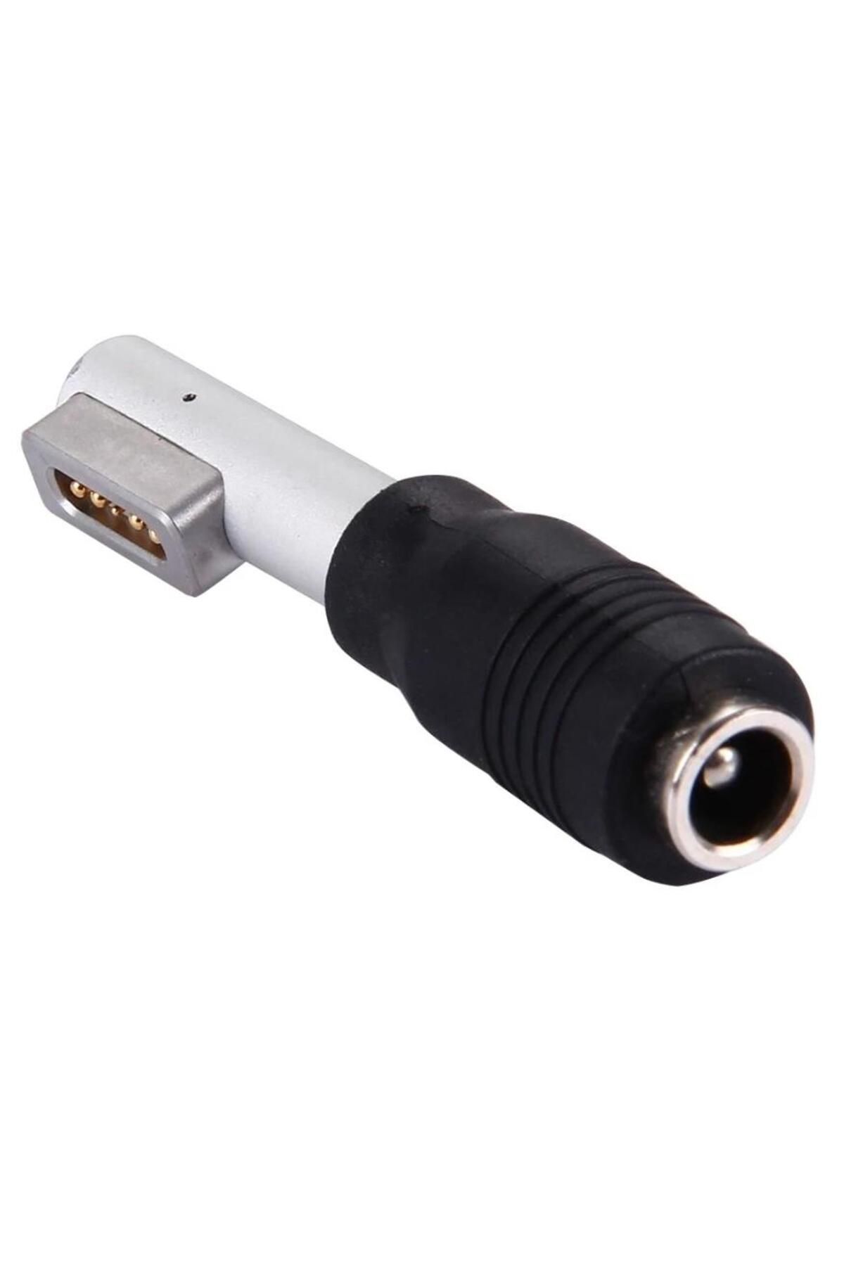 Mykablo 5.5x2.5 mm DC Dişi to Apple MagSafe 1 90 Derece DC Uç Çevirici