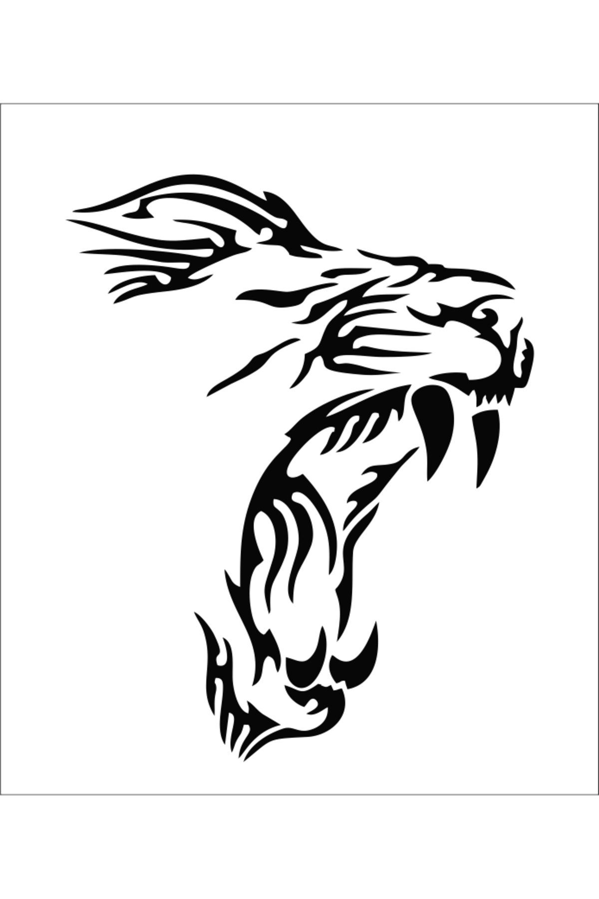 RVT Design Aslan Lion Sticker Yapıştırma