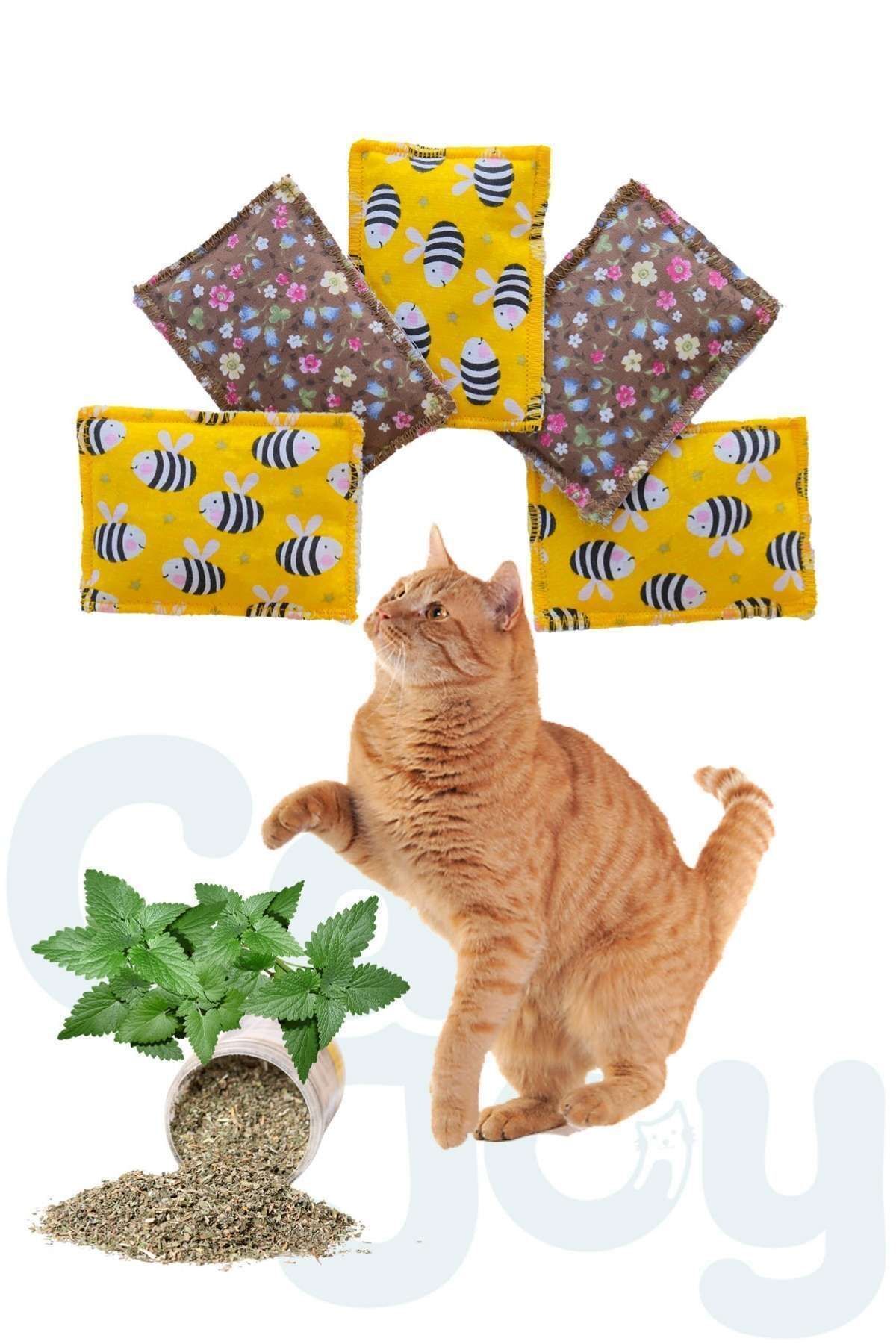 Elioure Catnipli Kedi Otu Naneli Oyuncak Yastık 1 Adet