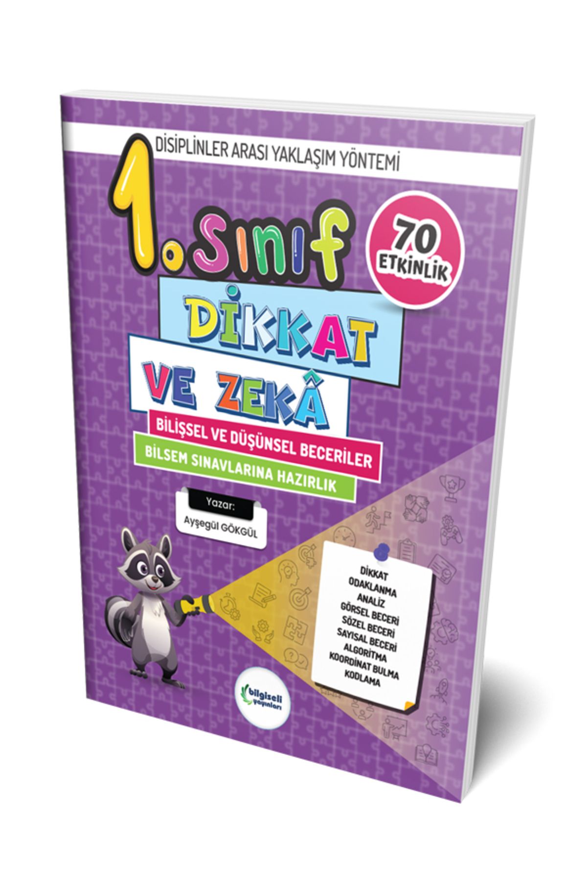 Açı Yayınları 1.Sınıf Dikkat ve Zeka ( 70 Etkinlik )