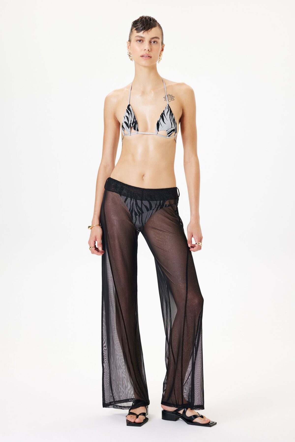 IAMNOTBASIC-Rayna Pants - Bright Black 2