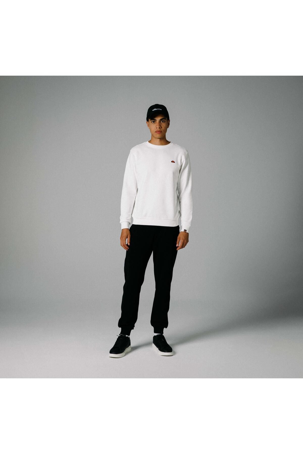 Exuma Ellesse Erkek Beyaz Sweatshirt EM466-OF