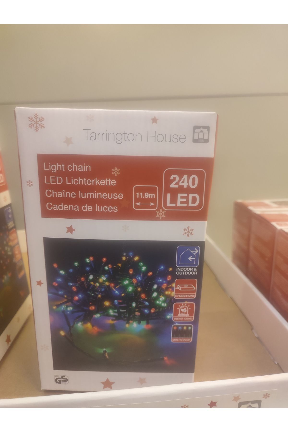 Elioure Yılbaşı Çam Ağacı 240 Led Karışık Renk 11.9 Metre