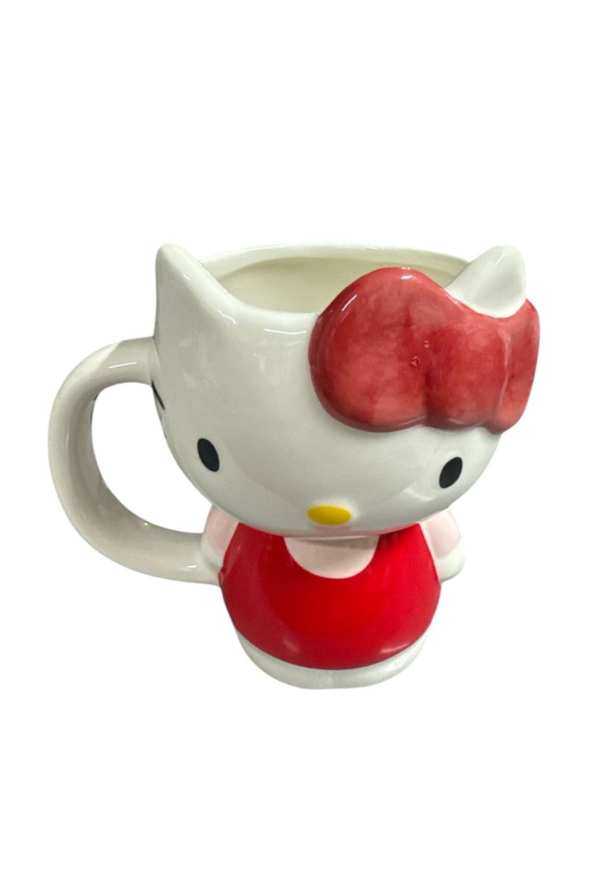 NETAVANTAJ Hello Kitty Figürlü 3D Tasarım Yüksek Kupa Bardak