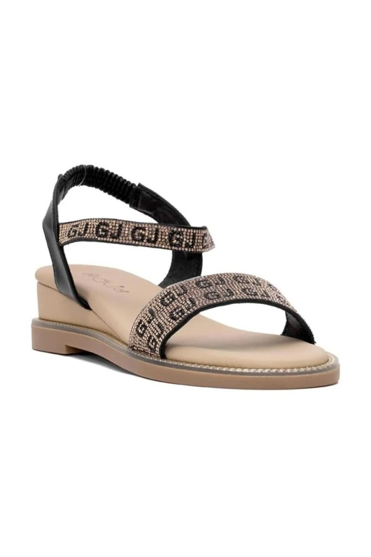 Guja 25Y346-3 Taşlı Premium Kadın Sandalet