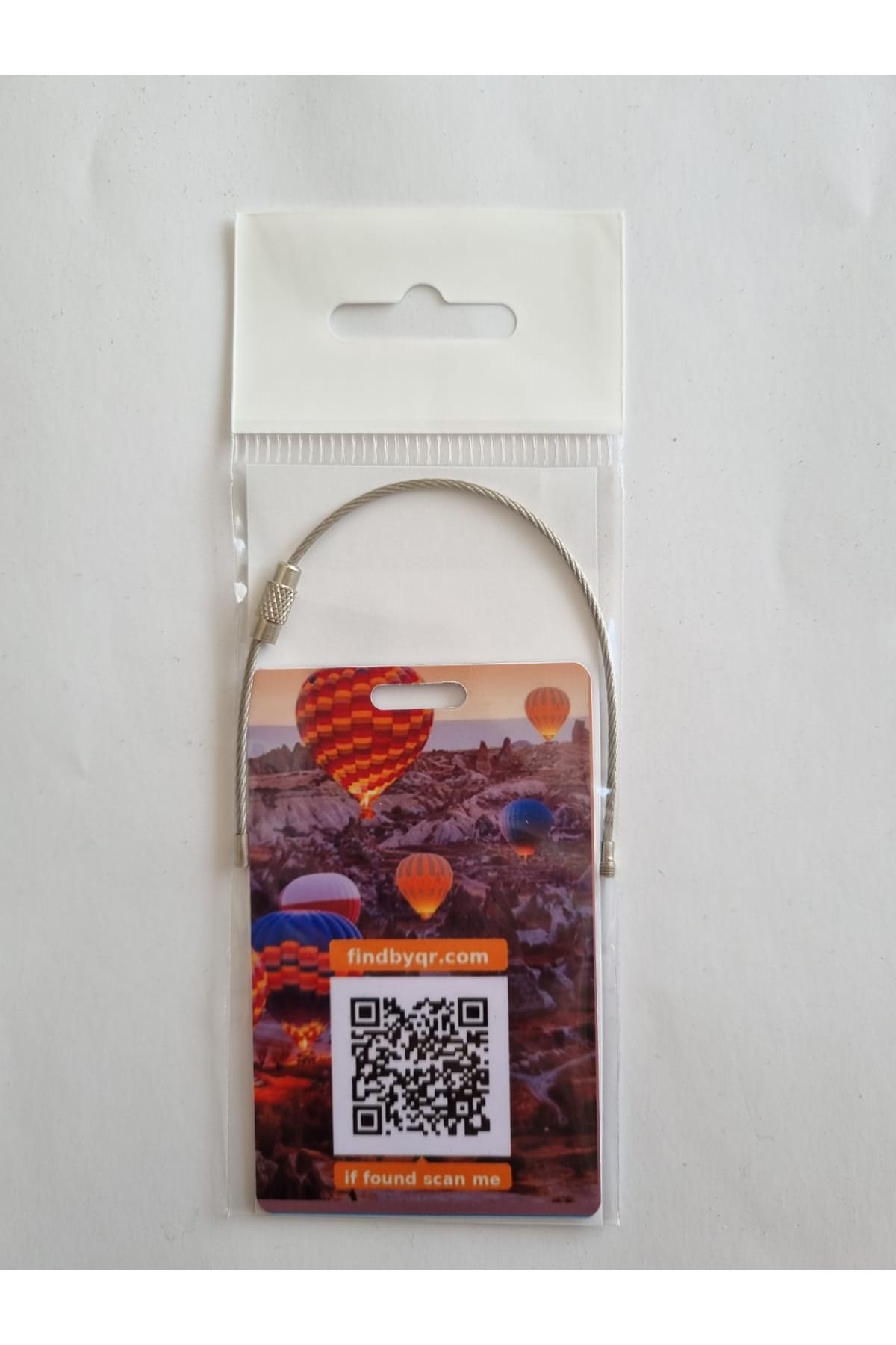 DEMSOFT Bavul Etiketi QR Bavul Askısı Kapadokya 4