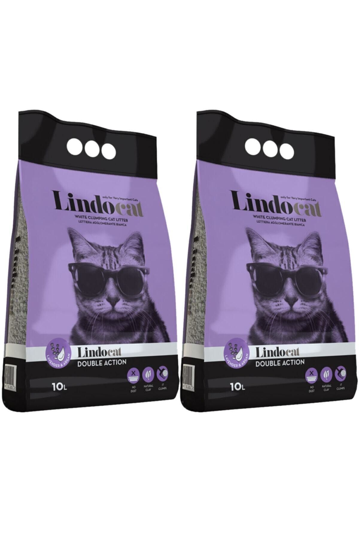 Elioure Lavanta&argan Kokulu Topaklanan Ince Taneli Kedi Kumu 10 Lt 2 Adet (17,2 KG)