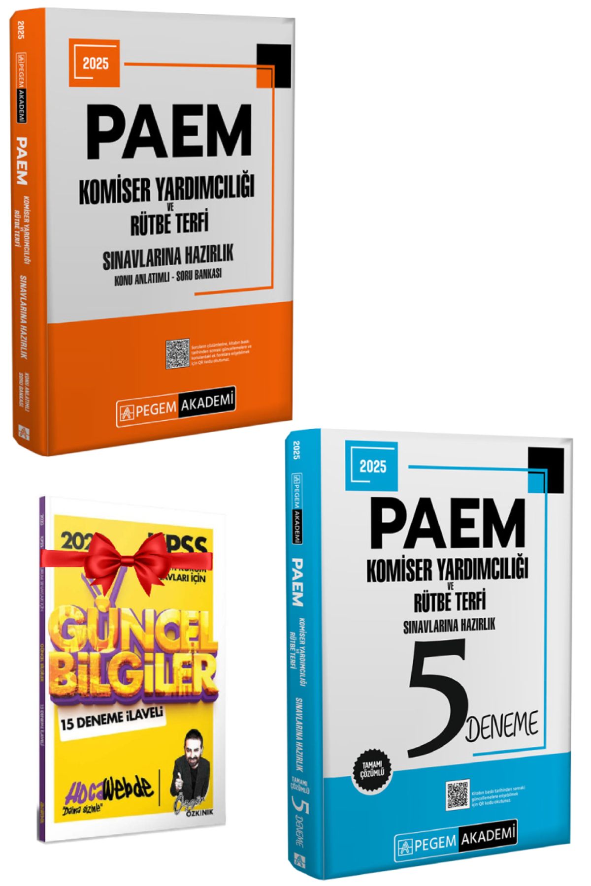 Pegem Akademi Yayıncılık 2025 Pegem PAEM Komiser Yardımcılığı Rütbe Terfi Konu Anlatımlı Soru B+Komiser Yardımcılığı Deneme