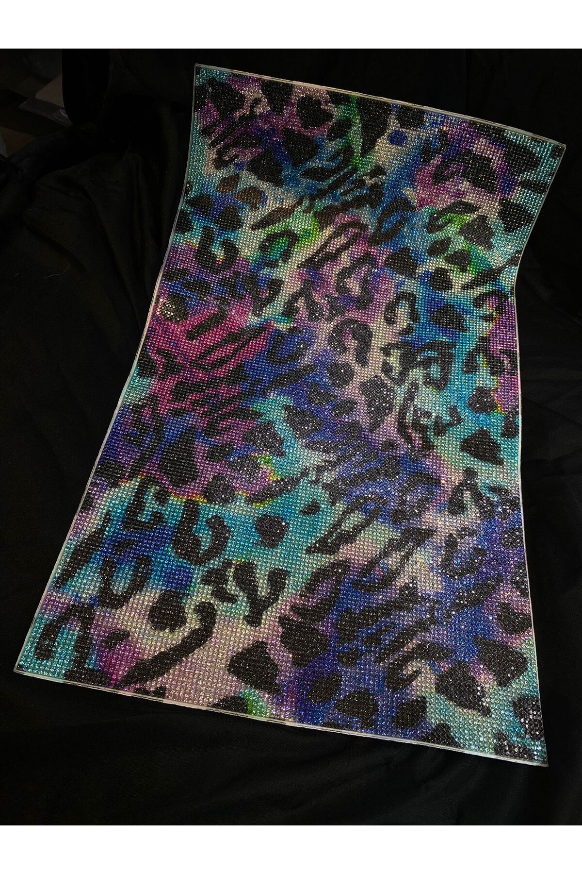 tascı aksesuar Leopar Kristal Sticker