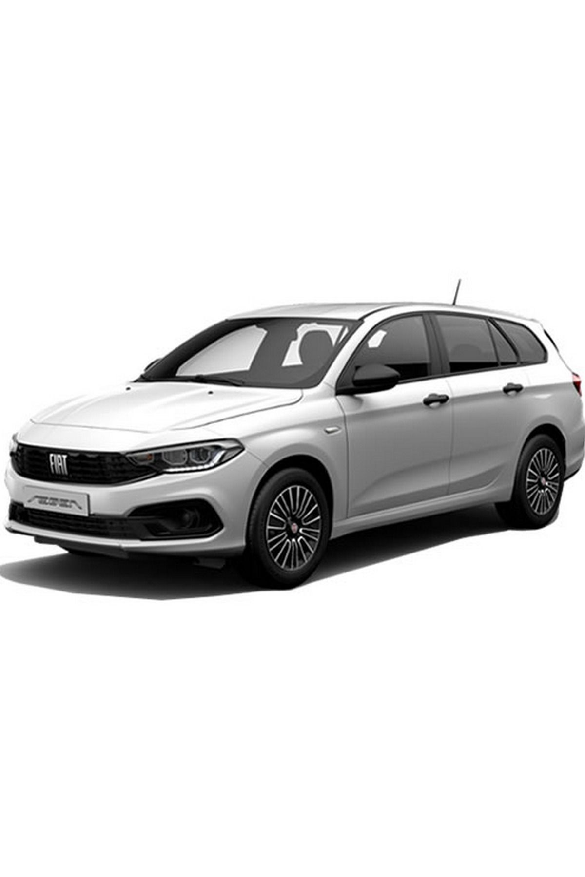 Ecarteks Fiat Egea Station Wagon 2017 ve Sonrası Klipsli-Kaymaz Taban Halı Paspas