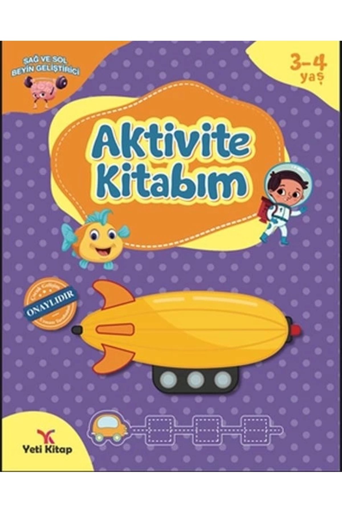yeti kitap 3-4 Yaş Aktivite Kitabı