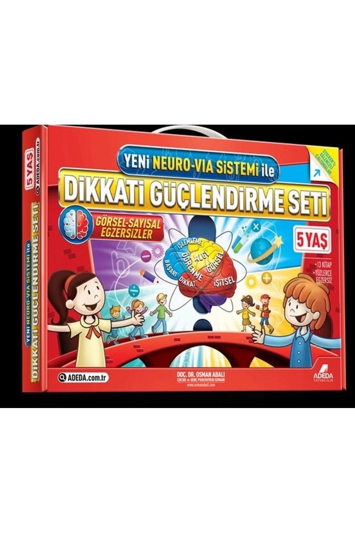 Adeda Yayıncılık Dikkati Güçlendirme Seti Anasınıfı – 5 Yaş- Neuro-Via