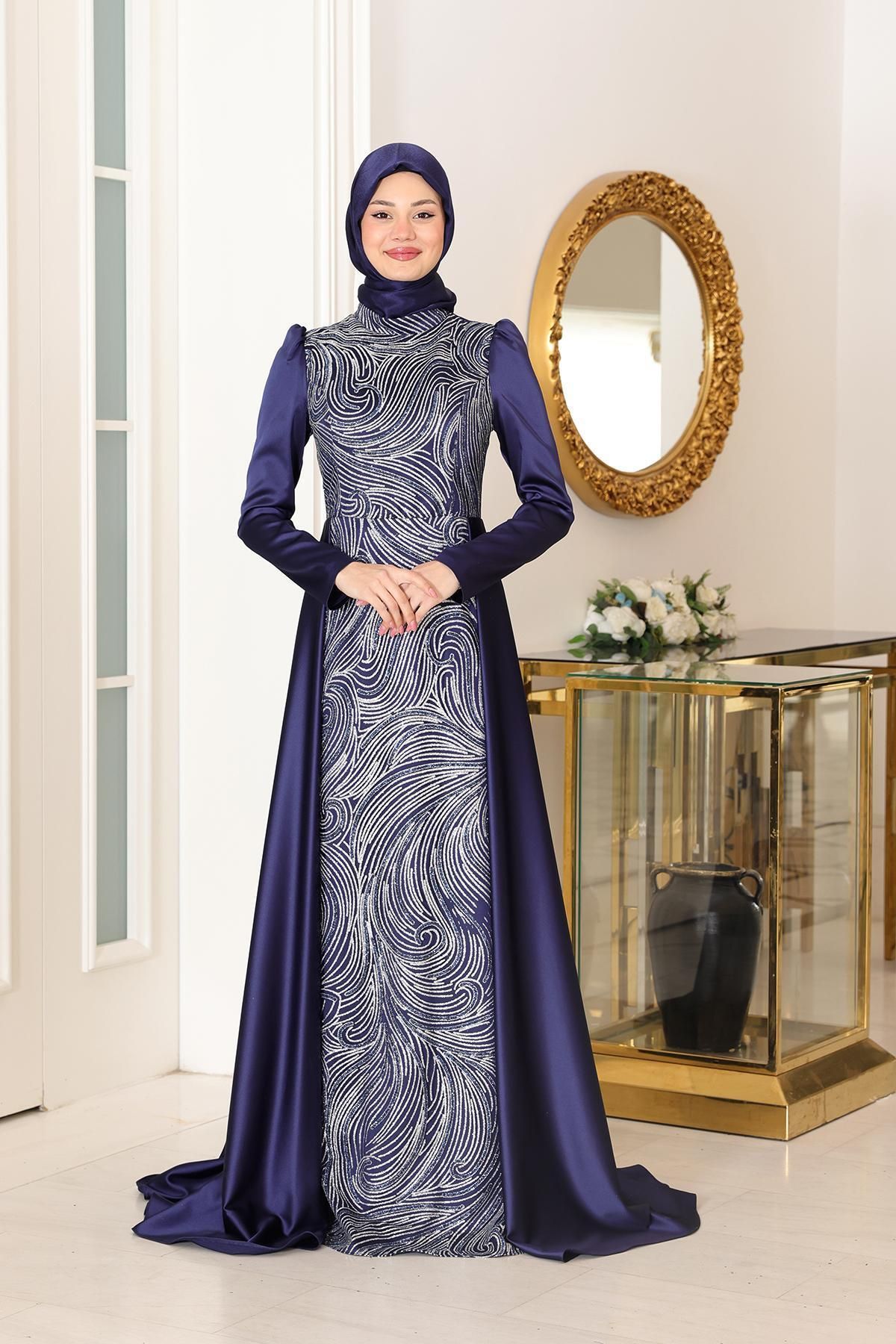Modaviki Miray Abiye Lacivert SN94