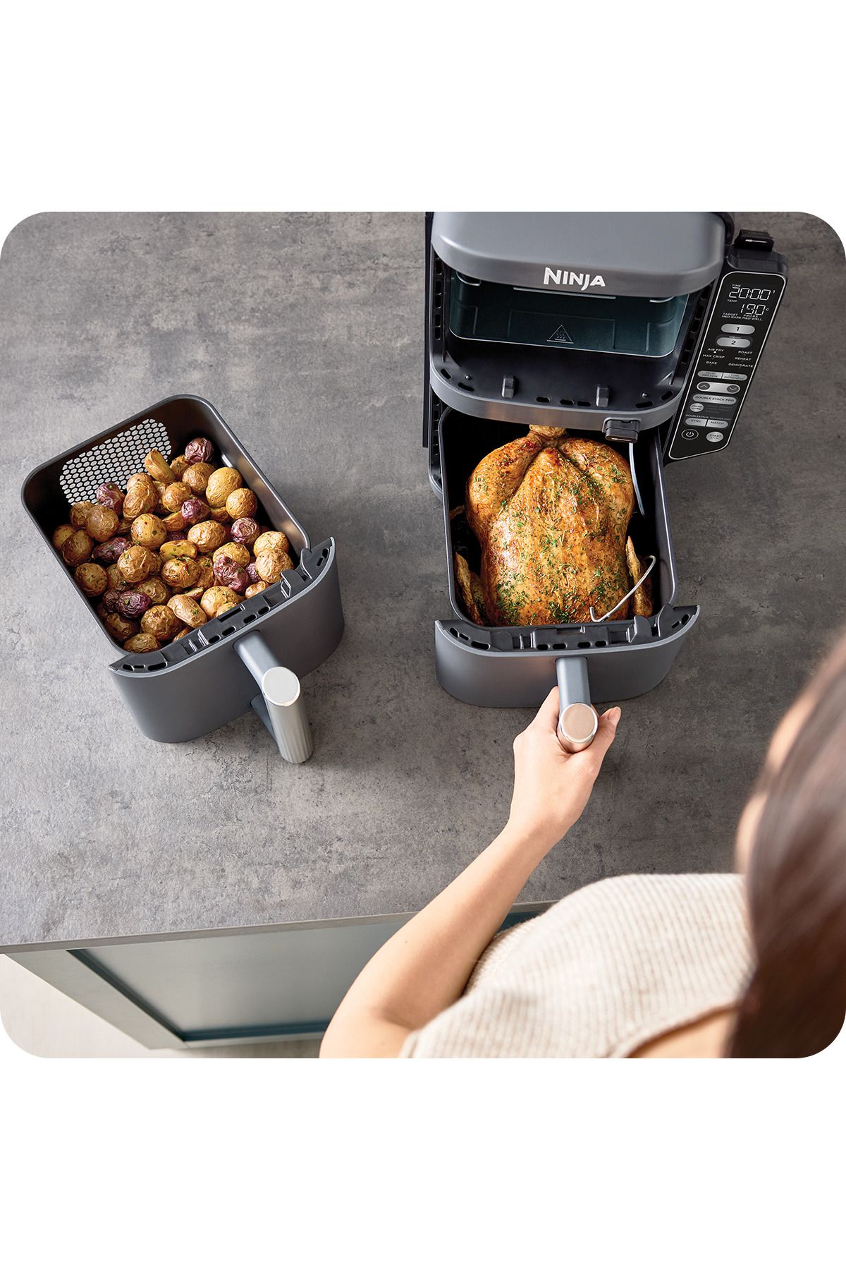 NINJA-Airfryer Double Stack SL451EU 1