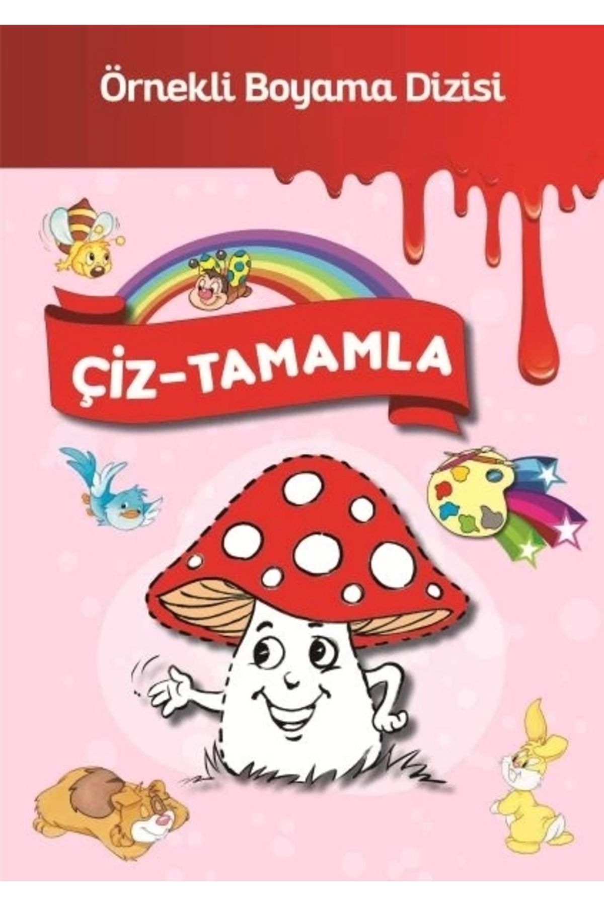 Parıltı Yayınları Örnekli Boyama - Çiz-Tamamla