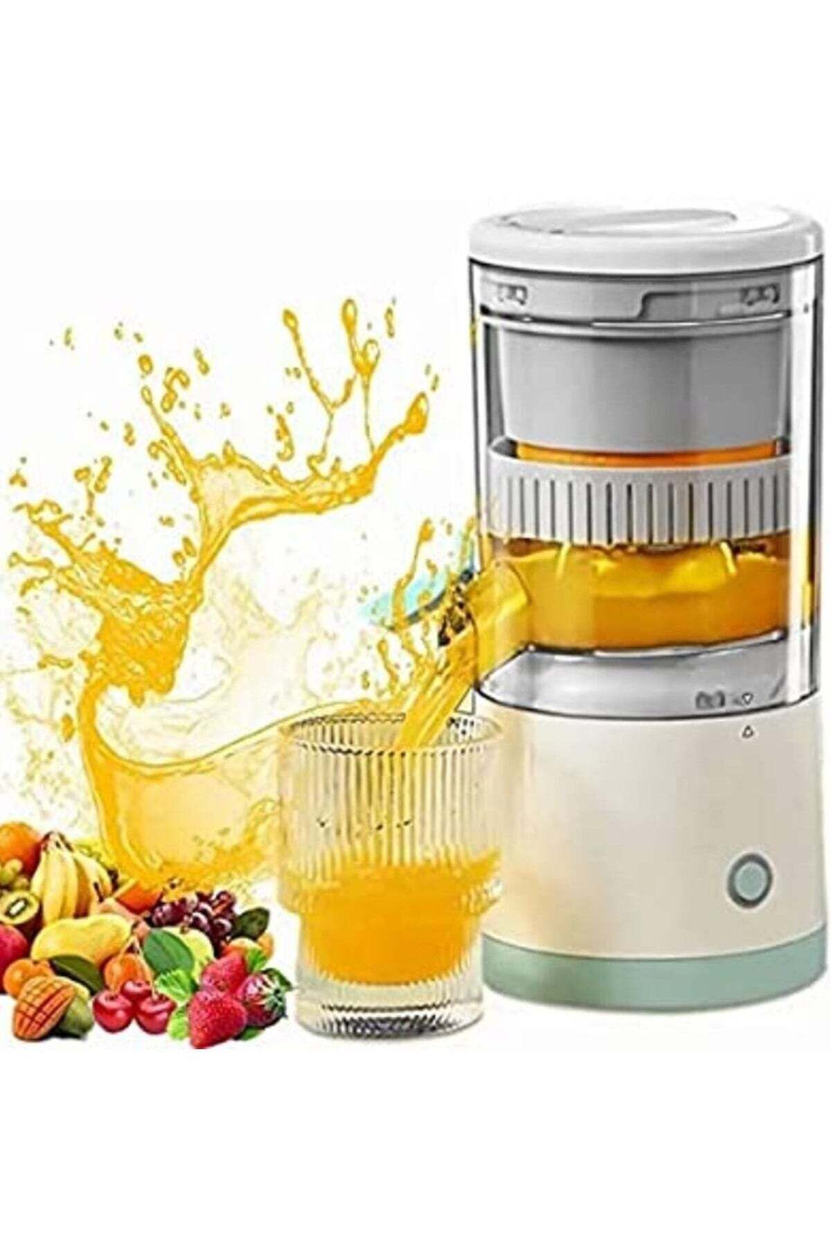 Generic-Portable Blender, Electric Citrus Juicer Rechargeable Hands Free Masticating Orange Juicer Lemon Squ 1