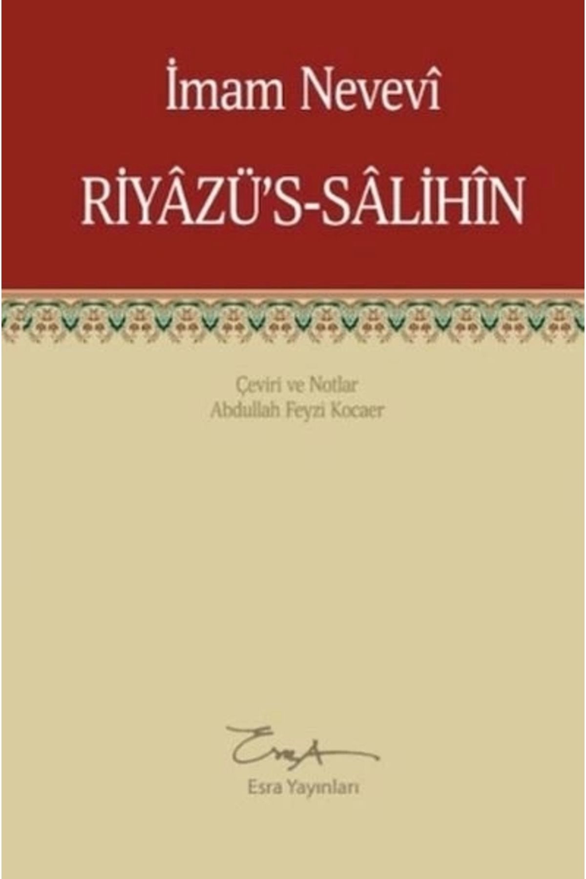 Esra Yayınları Riyazü's-Salihin