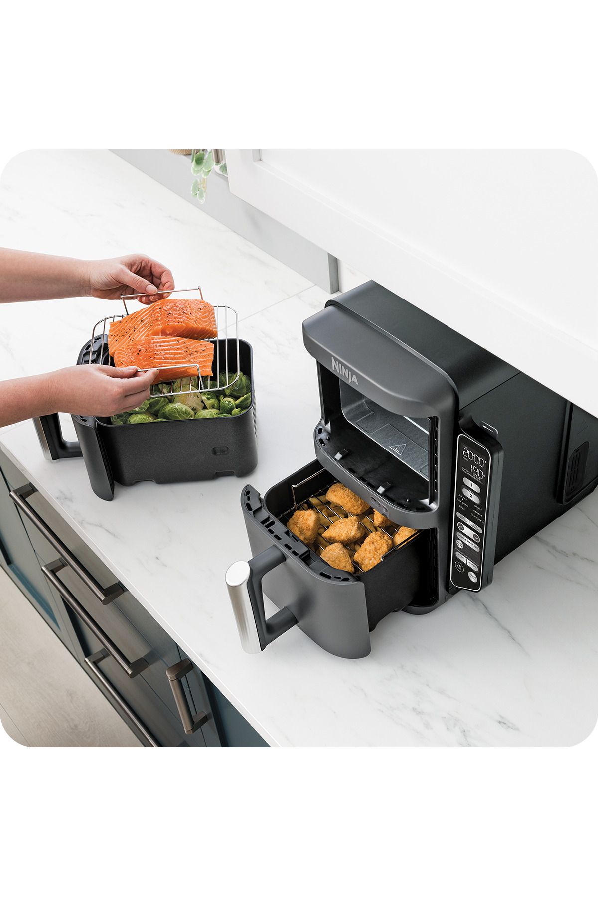NINJA-Airfryer Double Stack SL451EU 4
