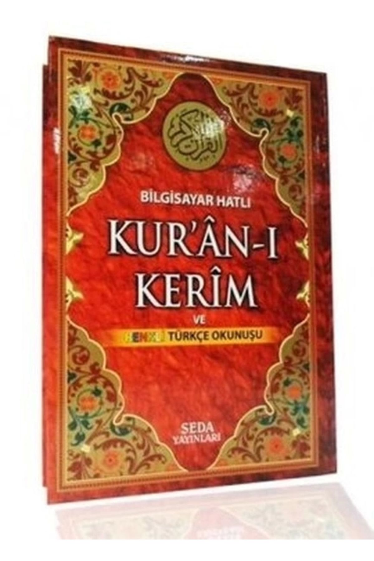 Seda Yayınları Kuranı Kerim ve Renkli Türkçe Okunuşu Bilgisayar Hatlı Cami Boy