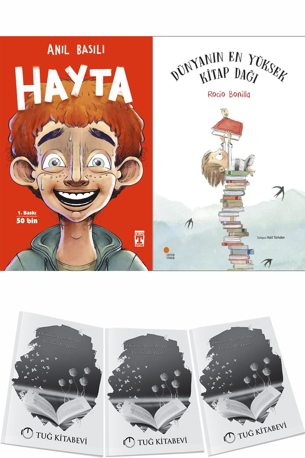 İlk Genç Timaş Hayta ve Dünyanın En Yüksek Kitap Dağı + Hediyeli