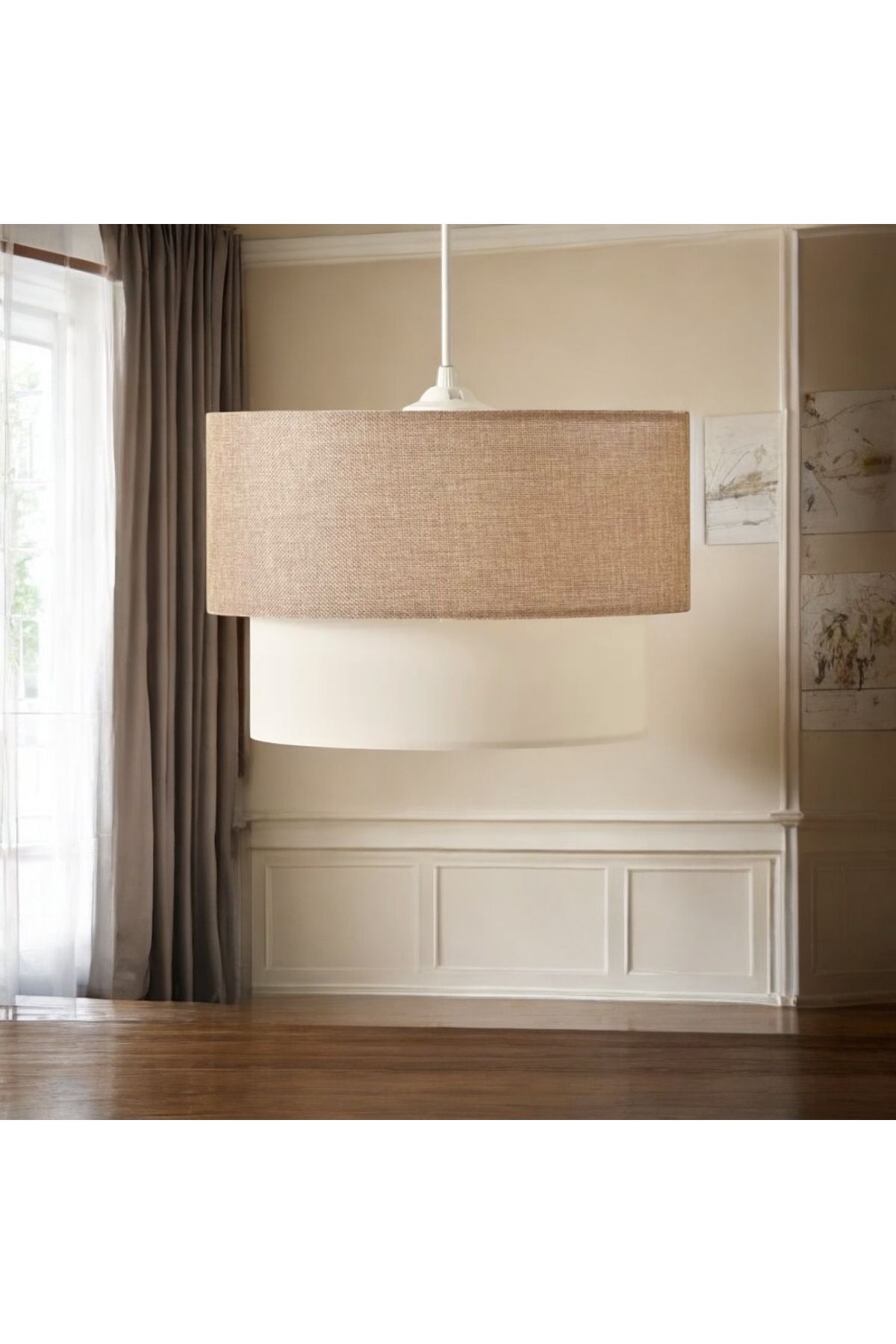 Fico Home Modern Dolce Sarkıt Avize Sarkıt Avize Çift Katlı Avize Şık Görsellik Katar
