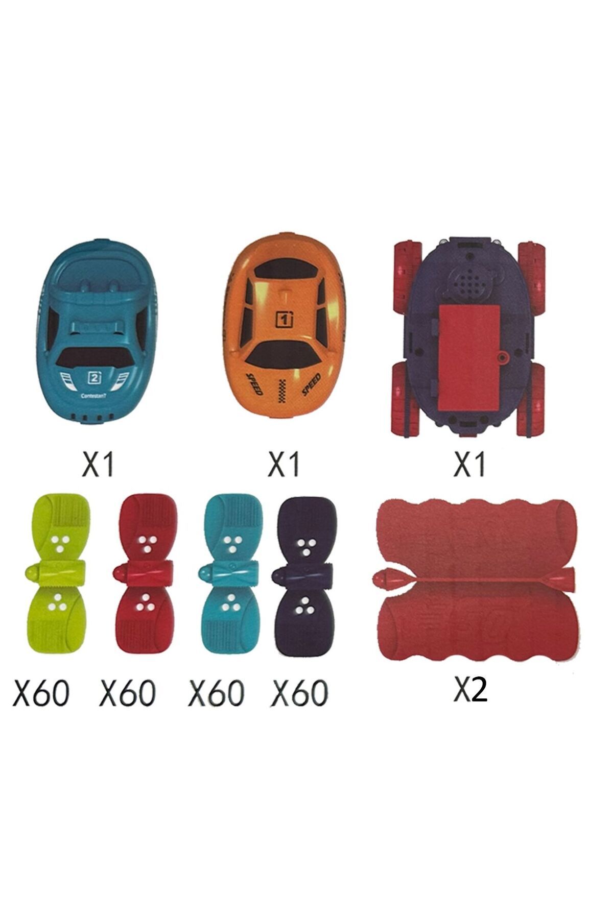 ideal STORE-CarTrack idealSTORE Car Track, Flexible Track, Multiple Configurations, Stable Structure, As 9