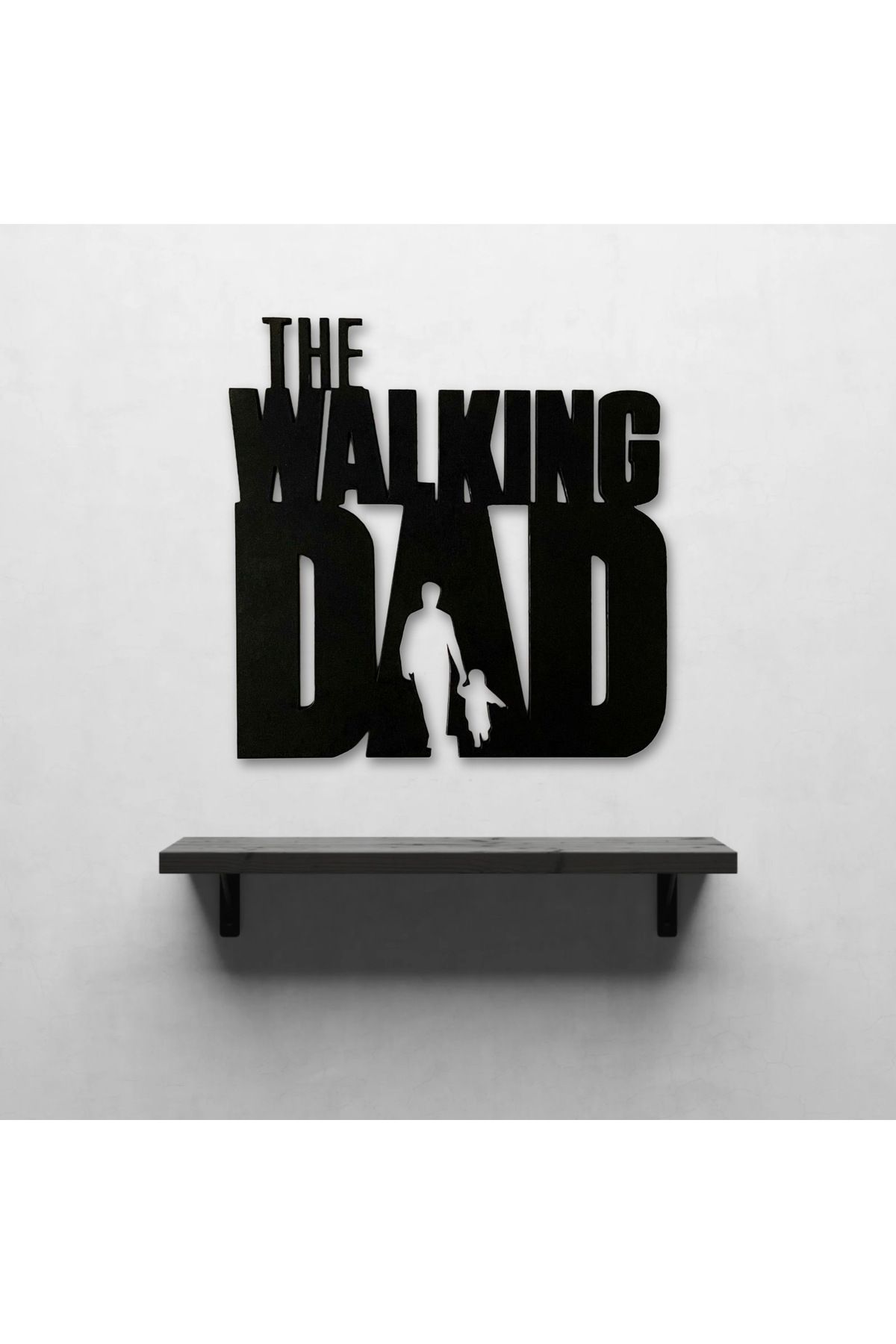 cestino darte ''The Walking Dead'' - (Lazer Kesim) Ahşap Tablo