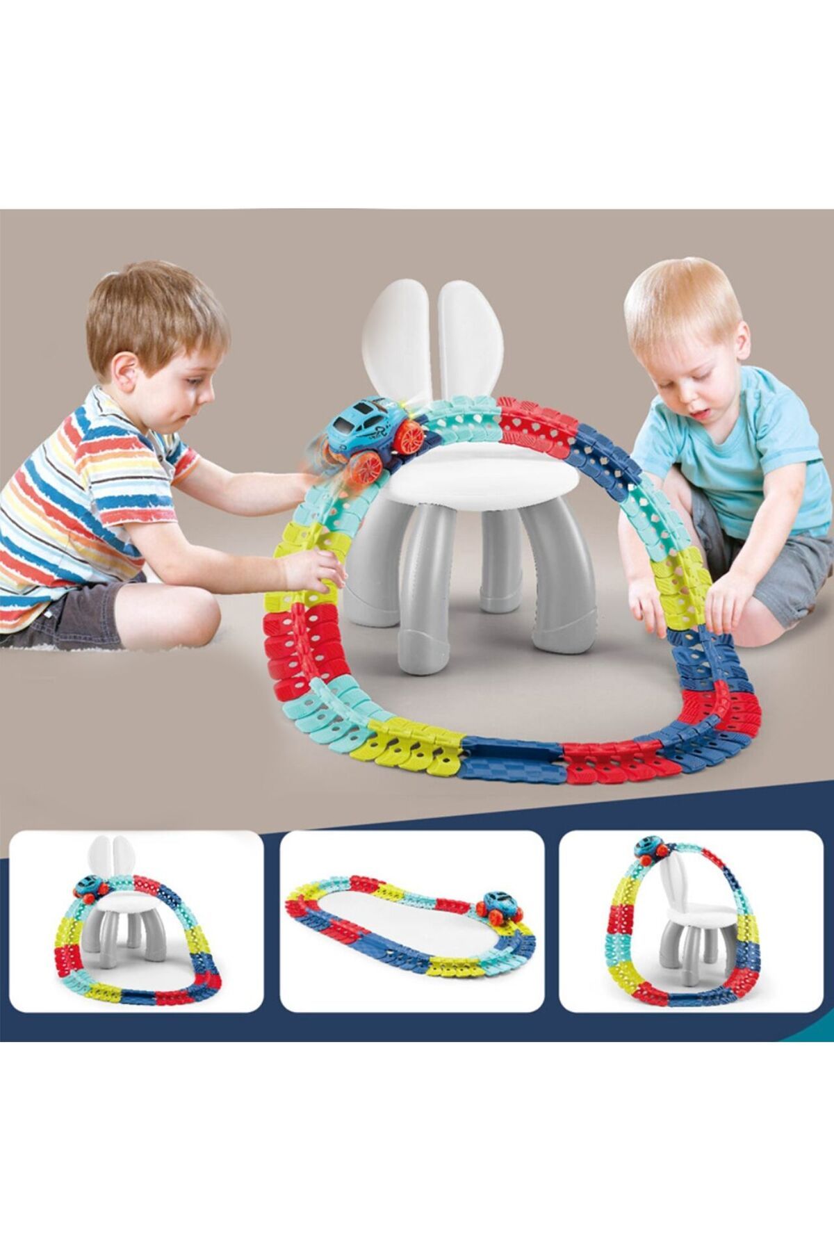 ideal STORE-CarTrack idealSTORE Car Track, Flexible Track, Multiple Configurations, Stable Structure, As 8